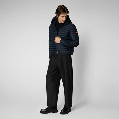 Piumino cento grammi cappuccio