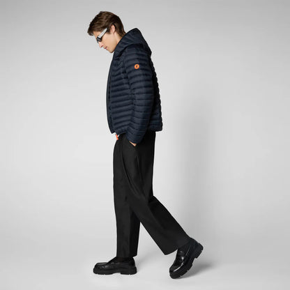 Piumino cento grammi cappuccio