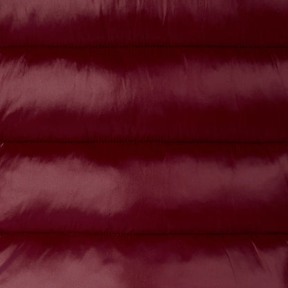 Piumino sagomato lucido cappuccio