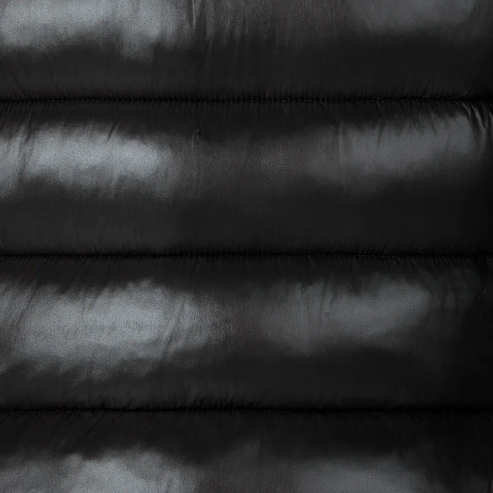 Piumino lucido cappuccio