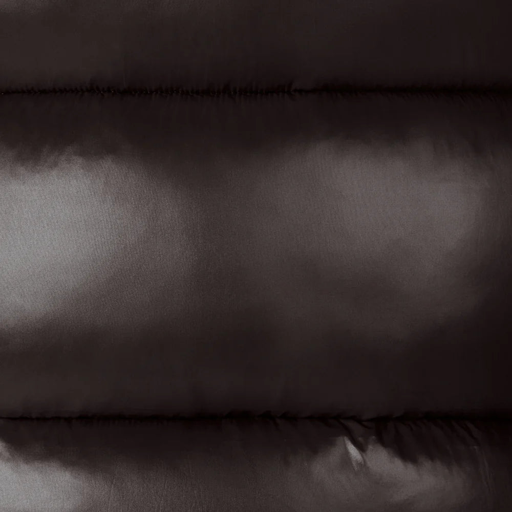 Piumino lungo lucido