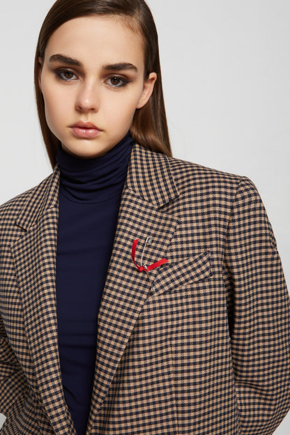 Giacca quadretti