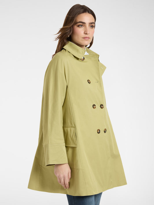Trench gabardina stretch