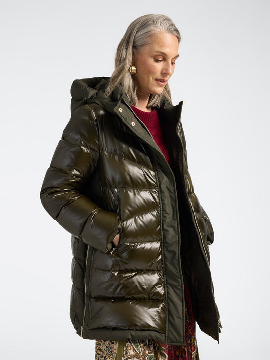 Piumino zip