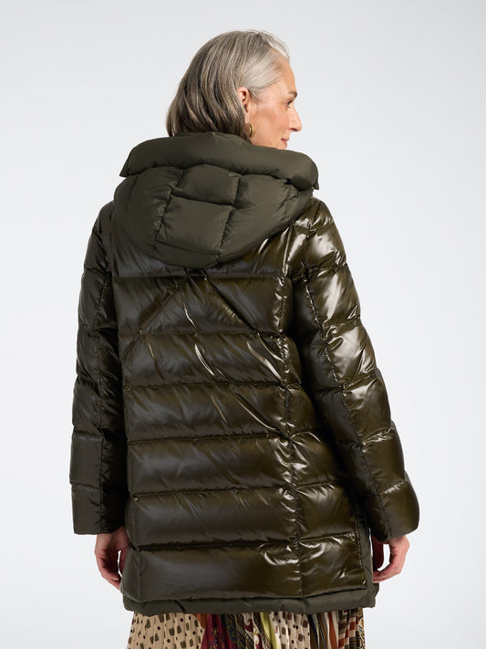 Piumino zip