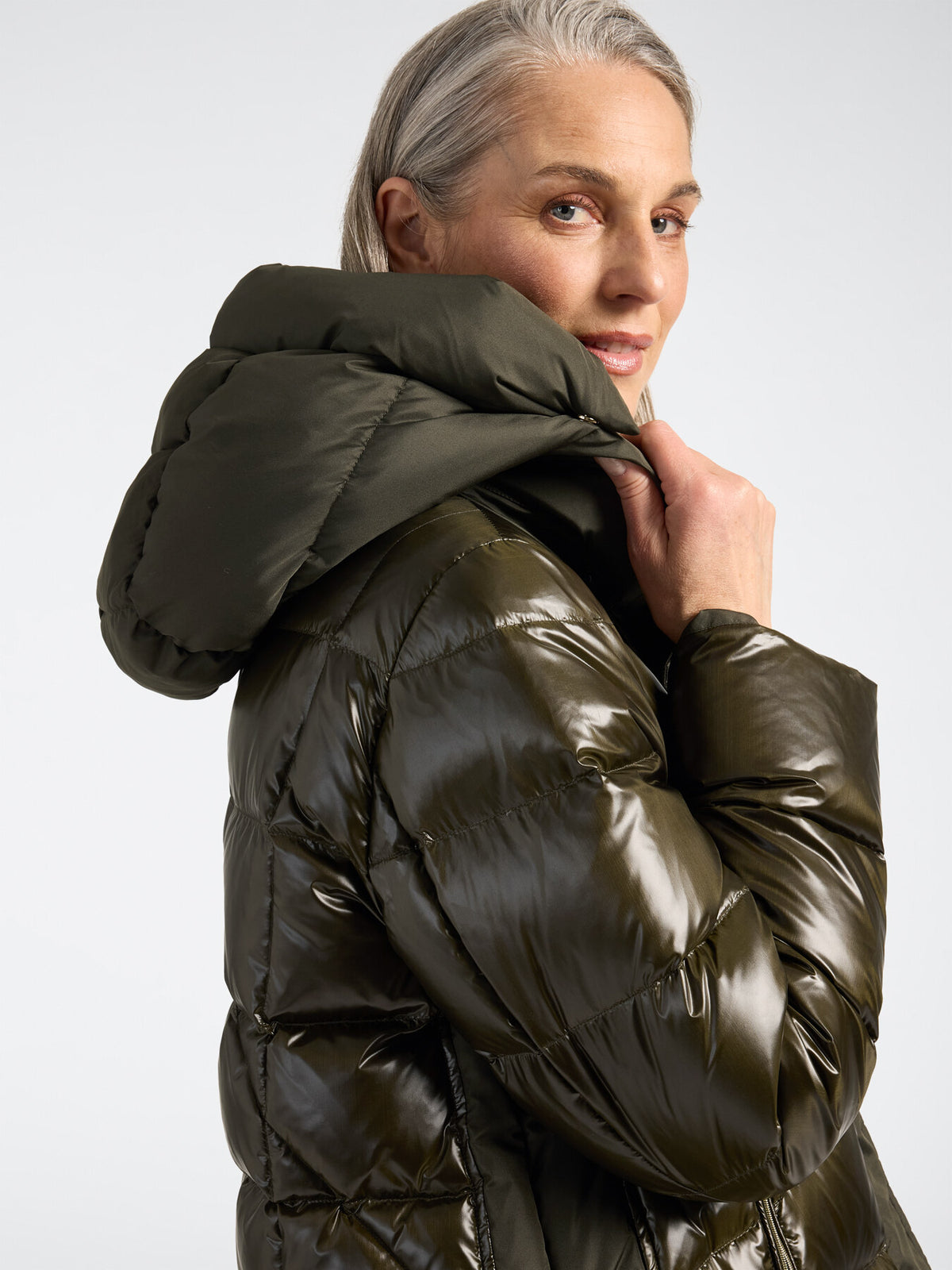 Piumino zip