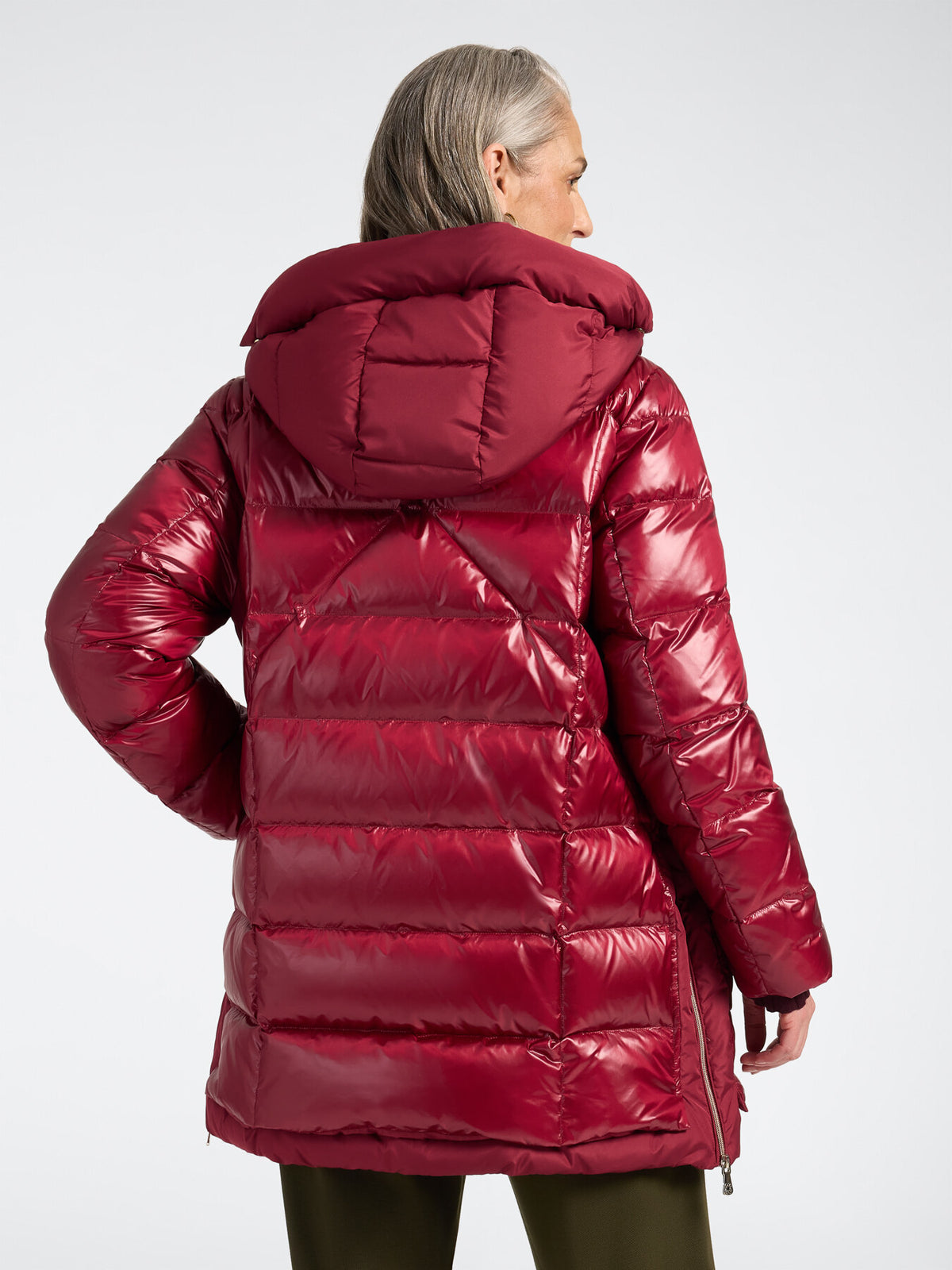 Piumino zip