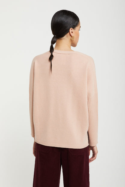 Maglia over scollo V