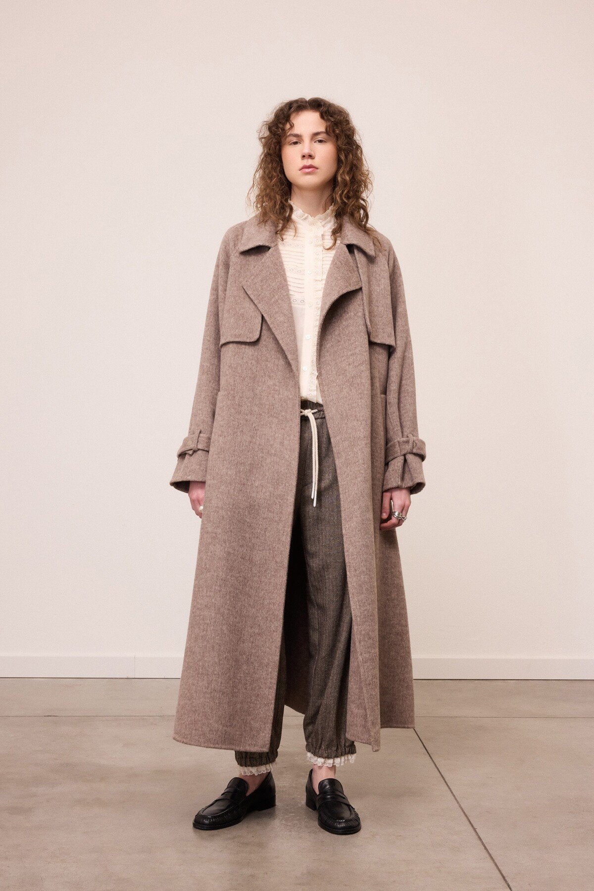 Cappotto tipo trench