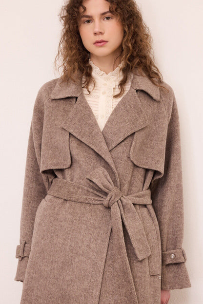 Cappotto tipo trench