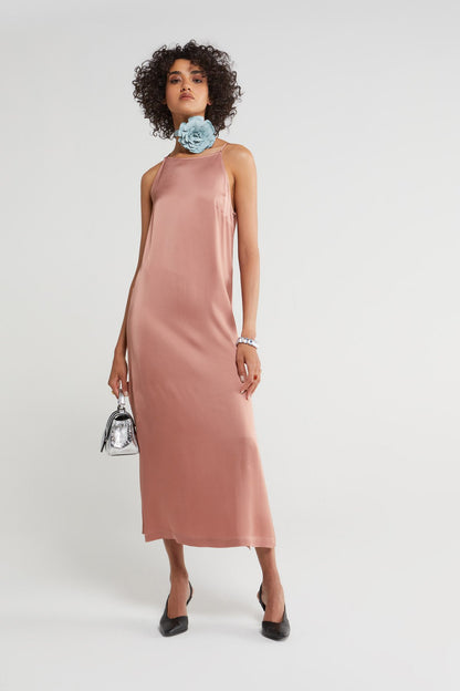 Abito sottoveste spacchi laterali