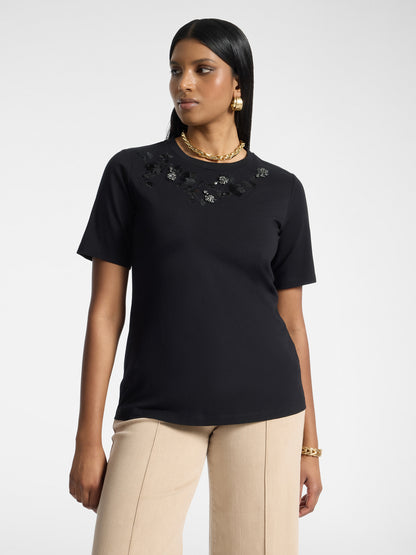 T-shirt ricamo
