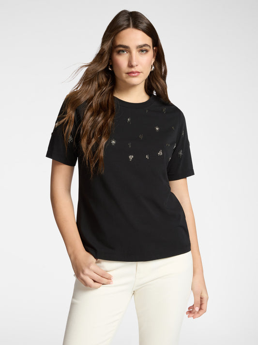T-shirt ricamo