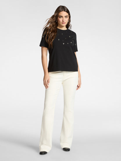 T-shirt ricamo