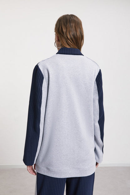 Giacca tessuti diversi