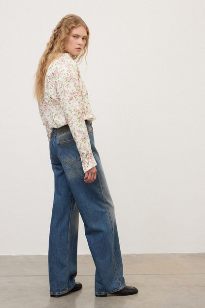 Camicia fantasia rose