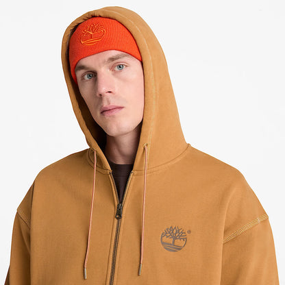 Felpa zip cappuccio 10061