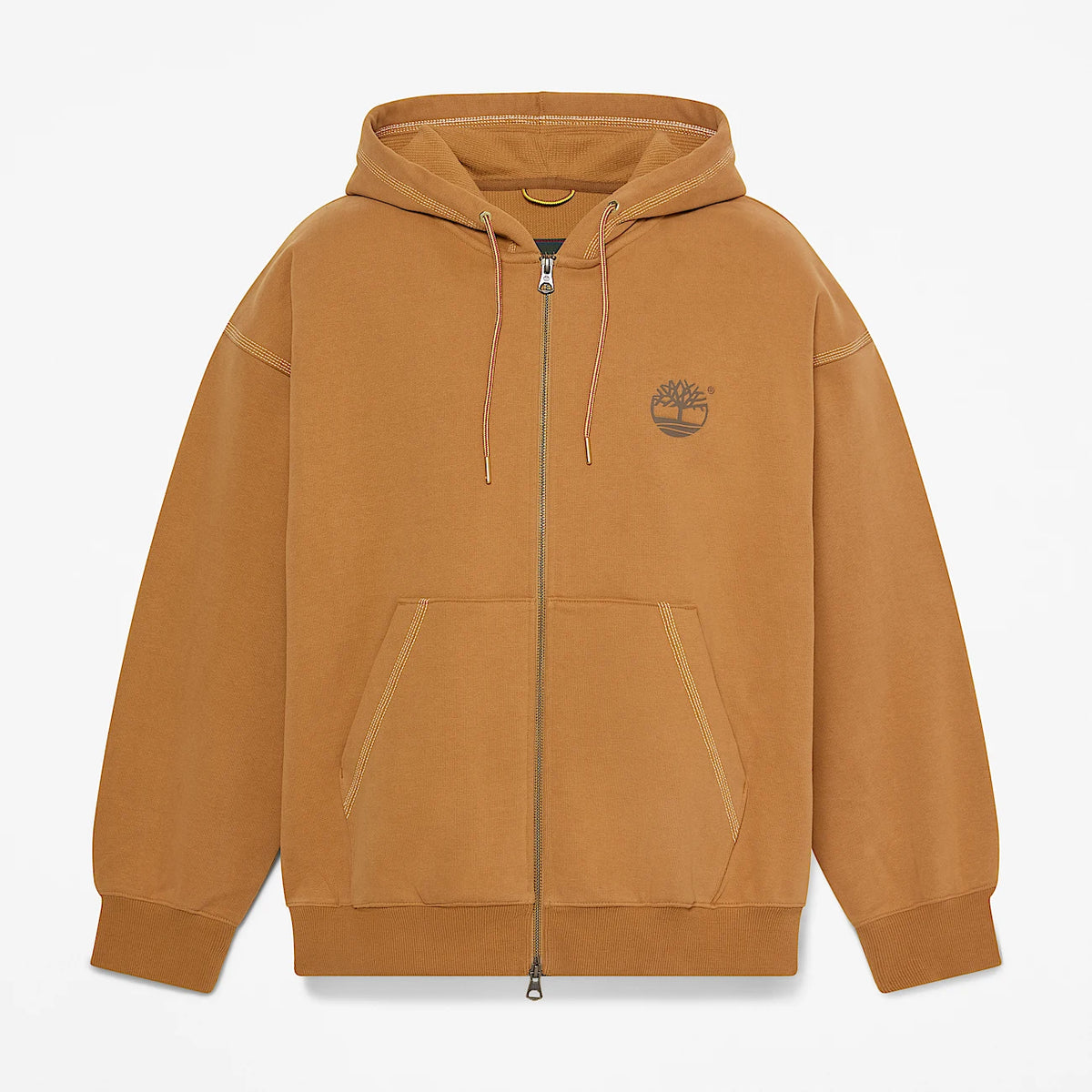 Felpa zip cappuccio 10061