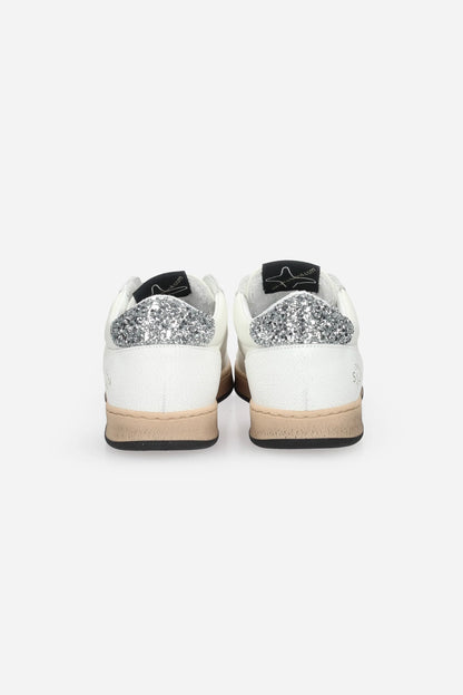 Scarpe pelle glitter