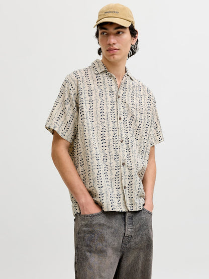 Camicia fantasia maniche corte