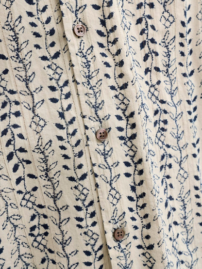 Camicia fantasia maniche corte