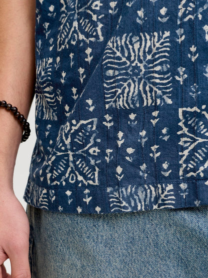 Camicia fantasia maniche corte