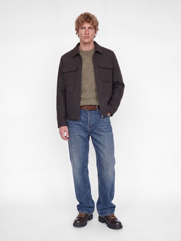 Maglia girocollo lambswool