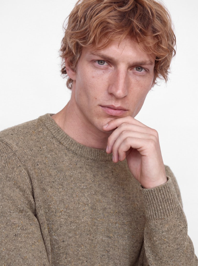 Maglia girocollo lambswool