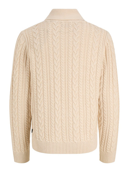 Maglia collo sciallato