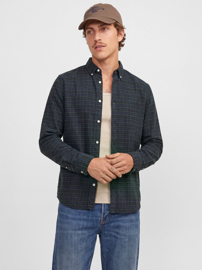 Camicia check flanella