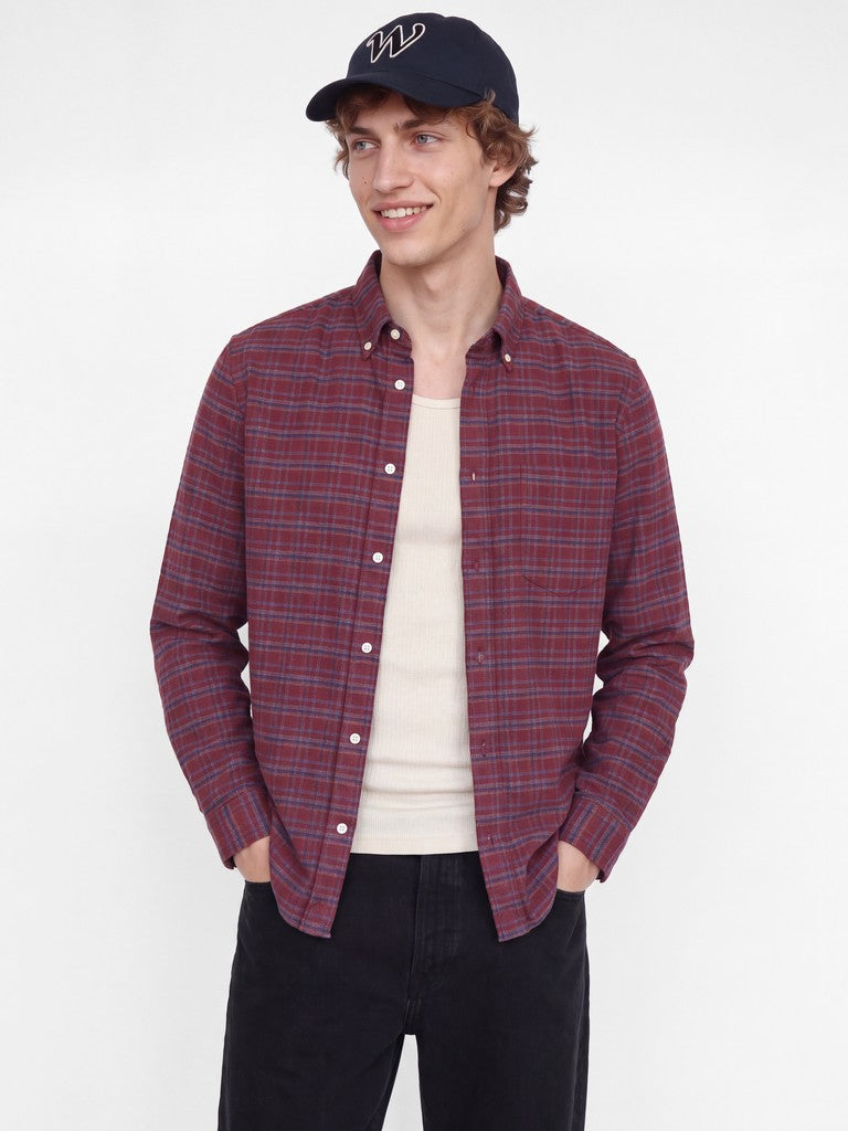 Camicia check flanella