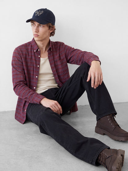 Camicia check flanella
