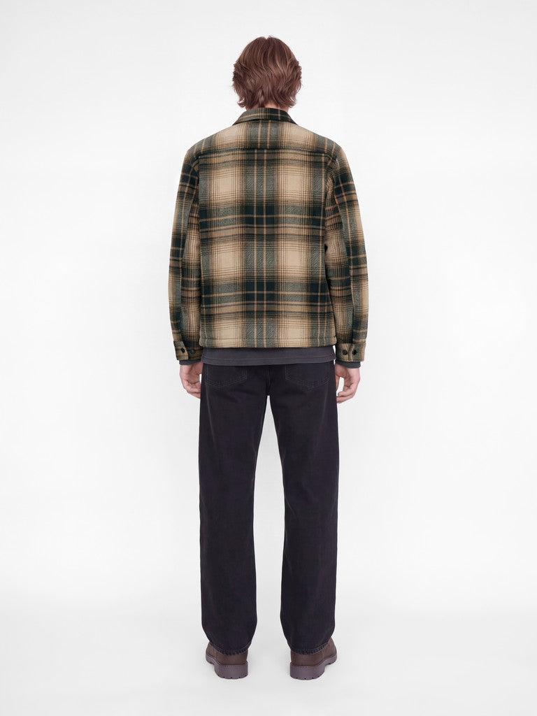 Giacca camicia over check