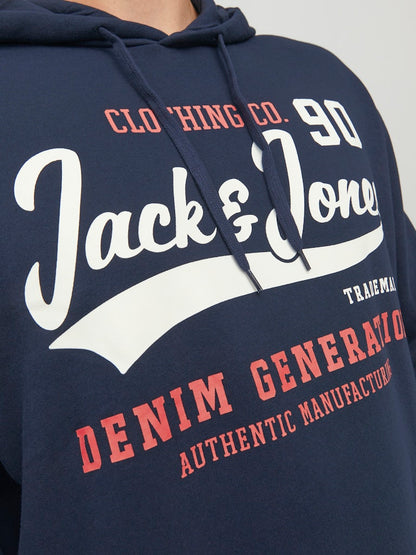 Felpa cappuccio stampa