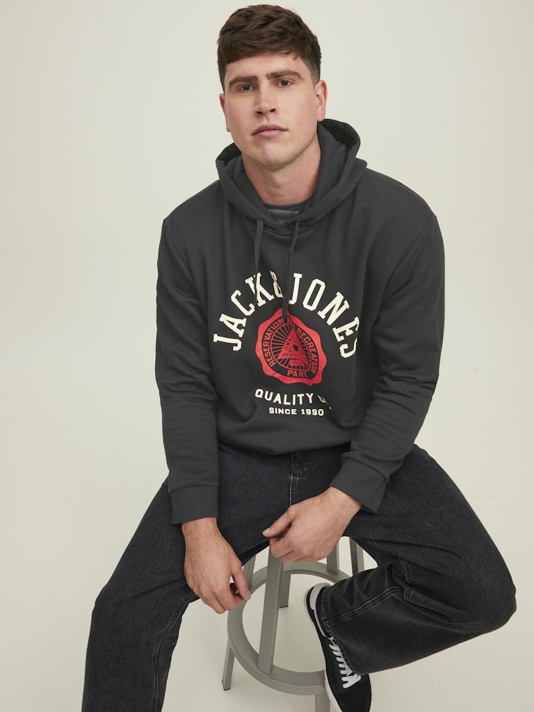 Felpa cappuccio stampa