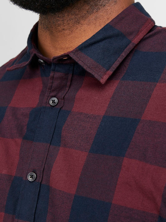 CAMICIA SCOZZESE BICOLORE