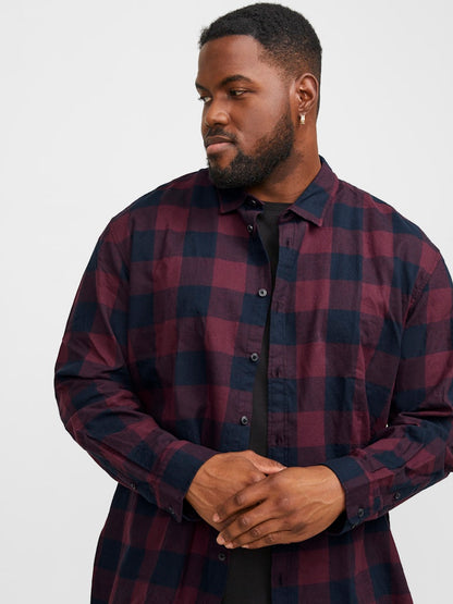 CAMICIA SCOZZESE BICOLORE