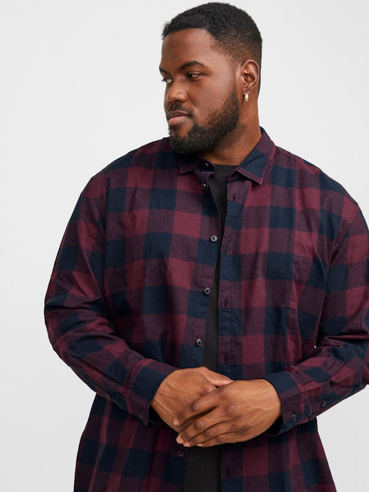 CAMICIA SCOZZESE BICOLORE