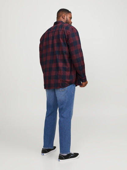 CAMICIA SCOZZESE BICOLORE