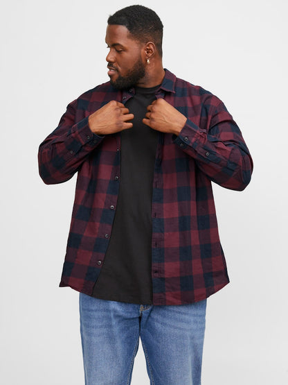 CAMICIA SCOZZESE BICOLORE