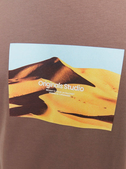 T-shirt stampa cartolina