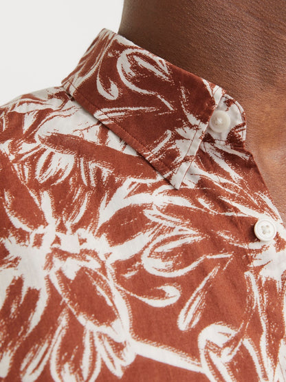 Camicia fantasia fiori