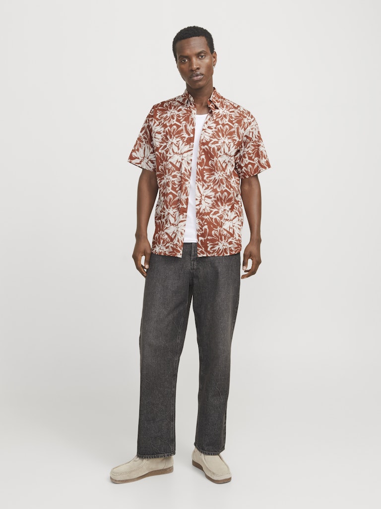 Camicia fantasia fiori