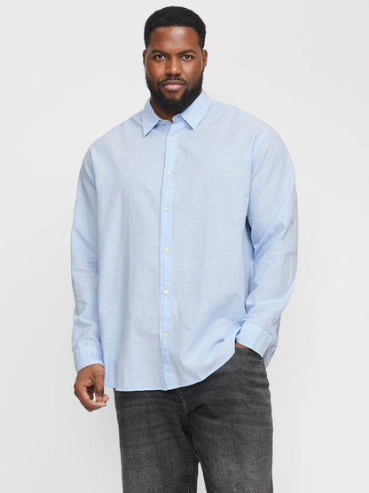 Camicia lino maniche lunghe