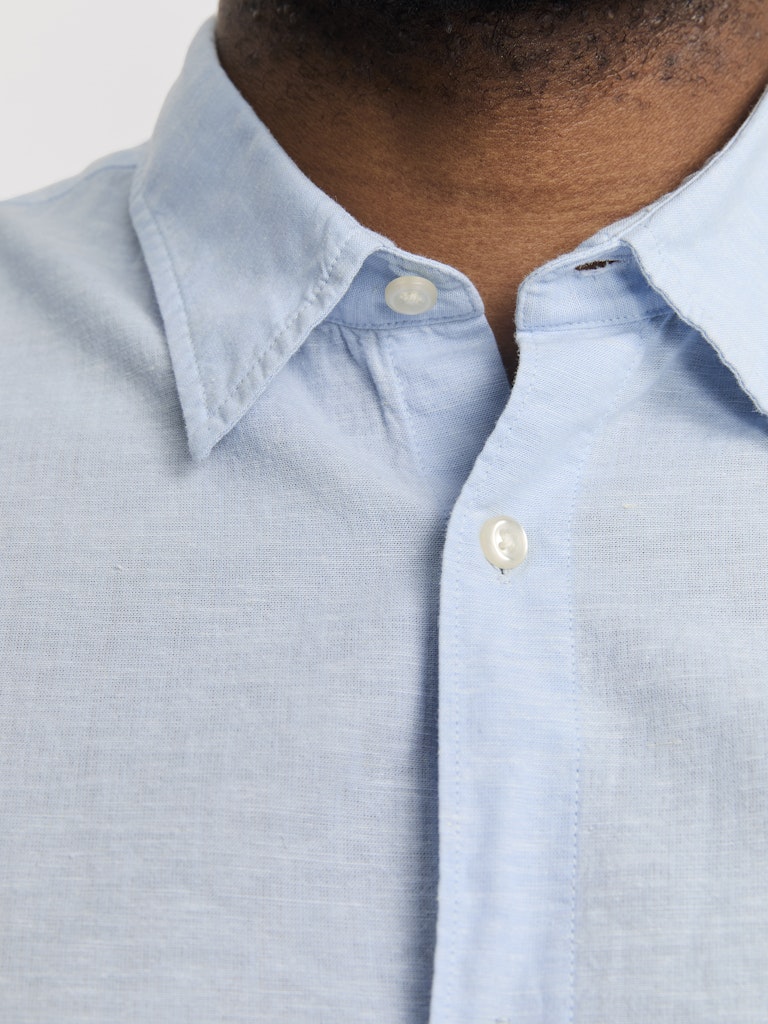 Camicia lino maniche lunghe