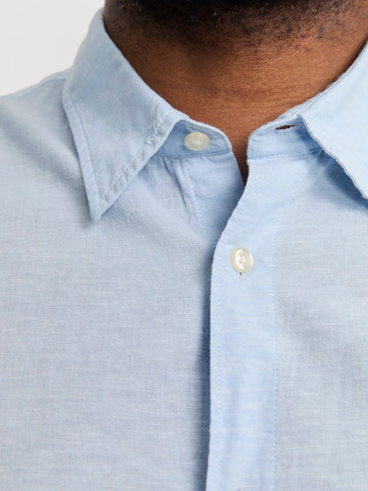 Camicia lino maniche lunghe