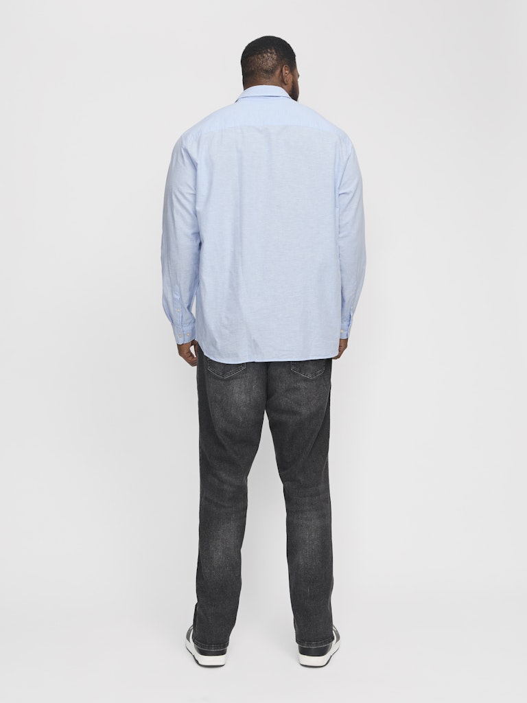 Camicia lino maniche lunghe