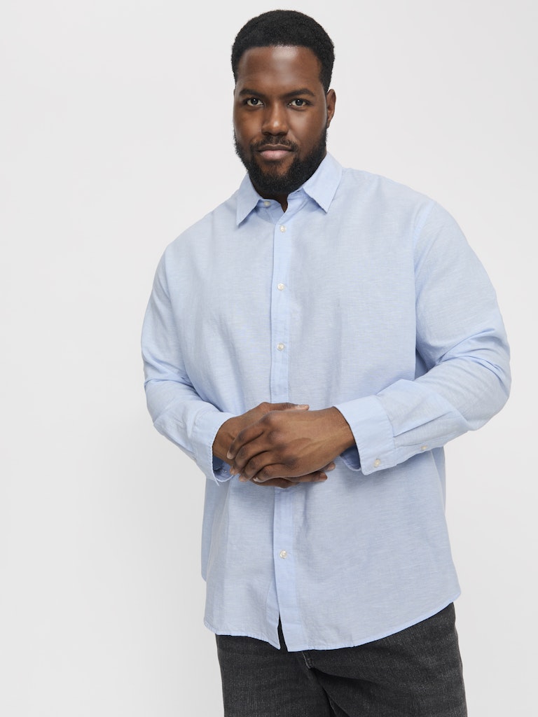 Camicia lino maniche lunghe