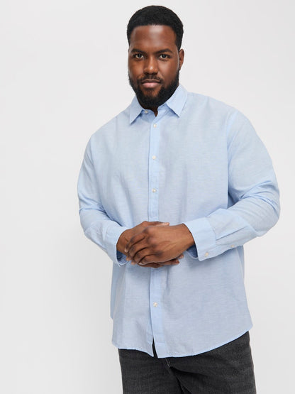 Camicia lino maniche lunghe