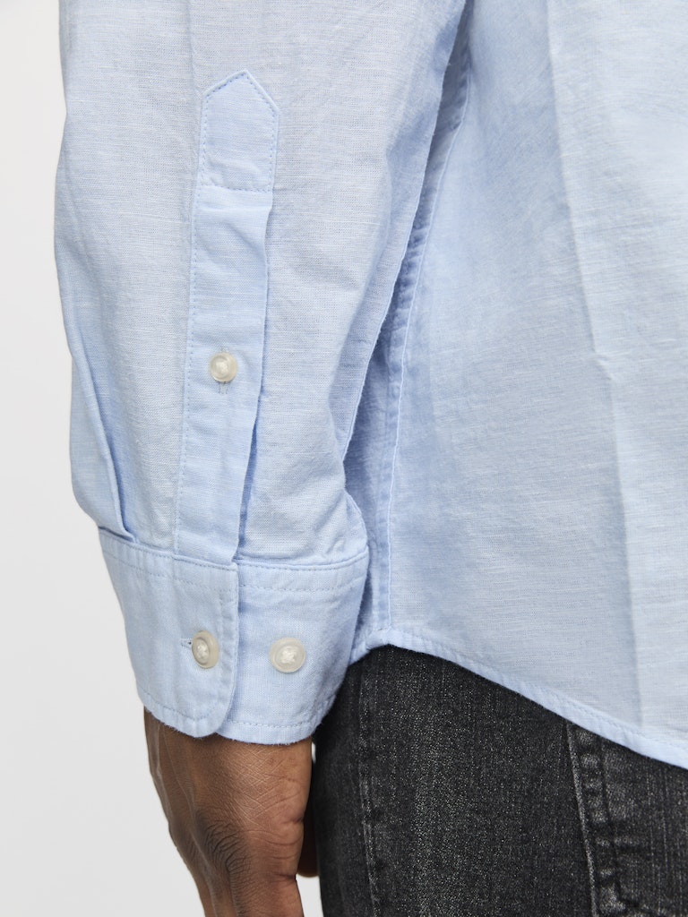 Camicia lino maniche lunghe